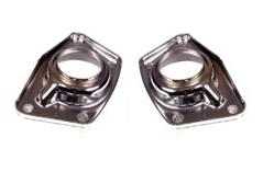 Chrome Cal Look Rear Spring Plate Caps IRS Beetle